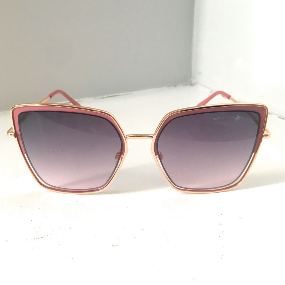 Pink Beverly Hills Polo Sunglasses NWT
